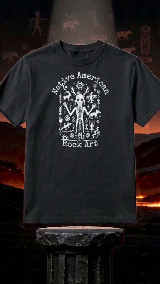 Native American Rock Art T-Shirt
